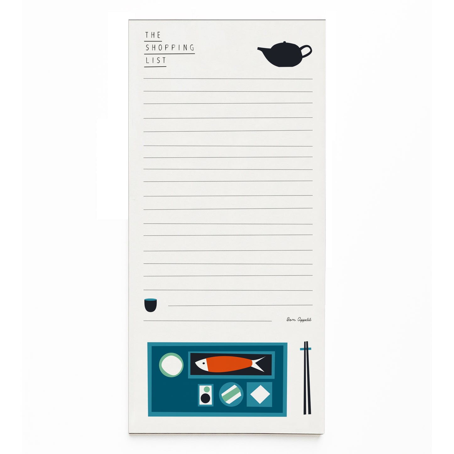 Shopping List Sushi, DIN lang