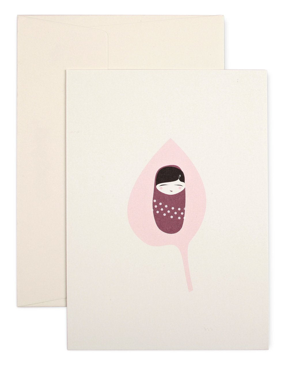 It's a girl greeting card