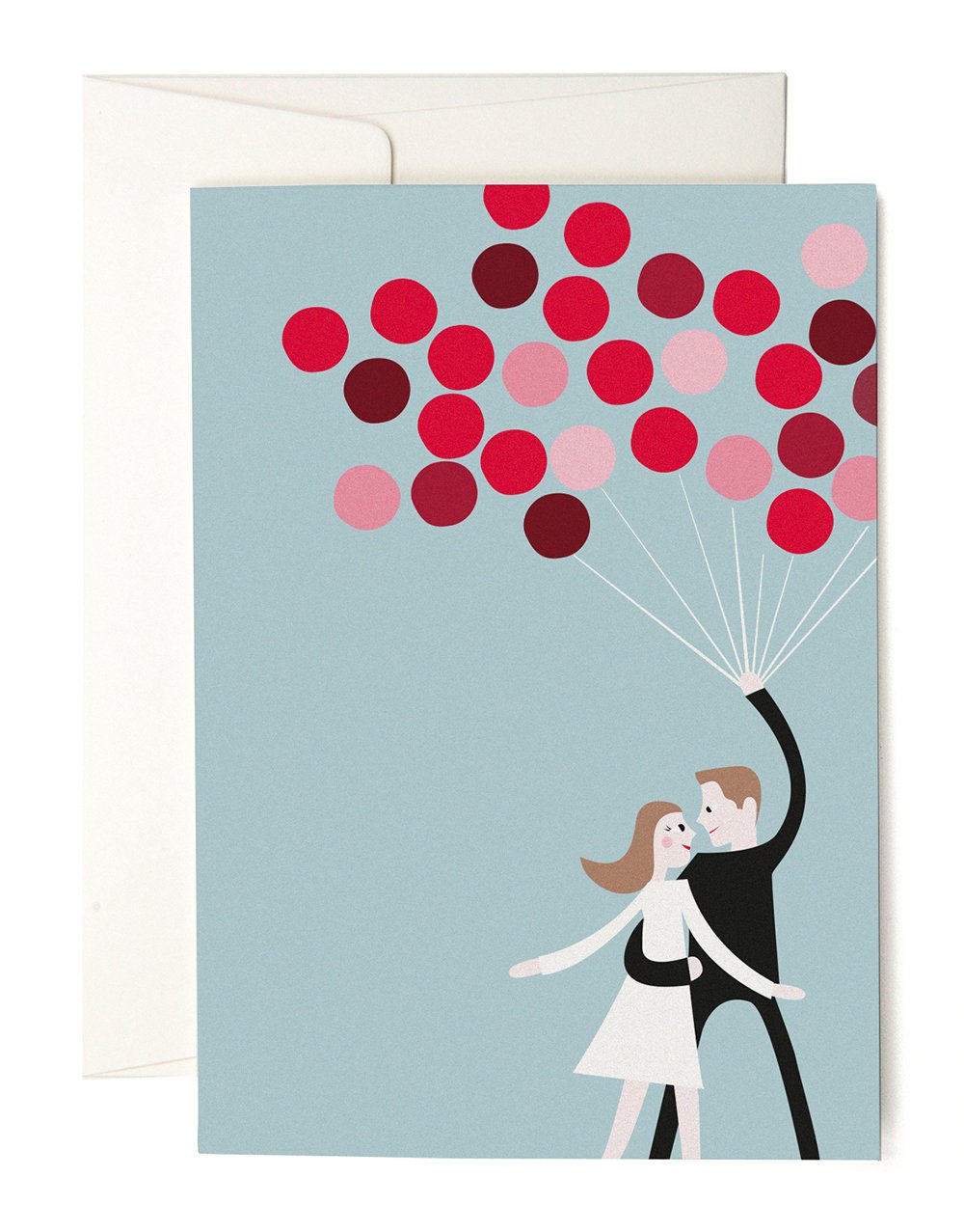 Love is in the Air greeting card
