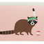 Racoon Grusskarte