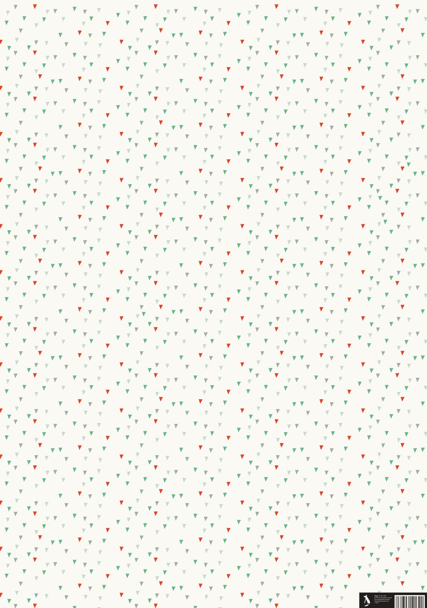 Flags wrapping paper