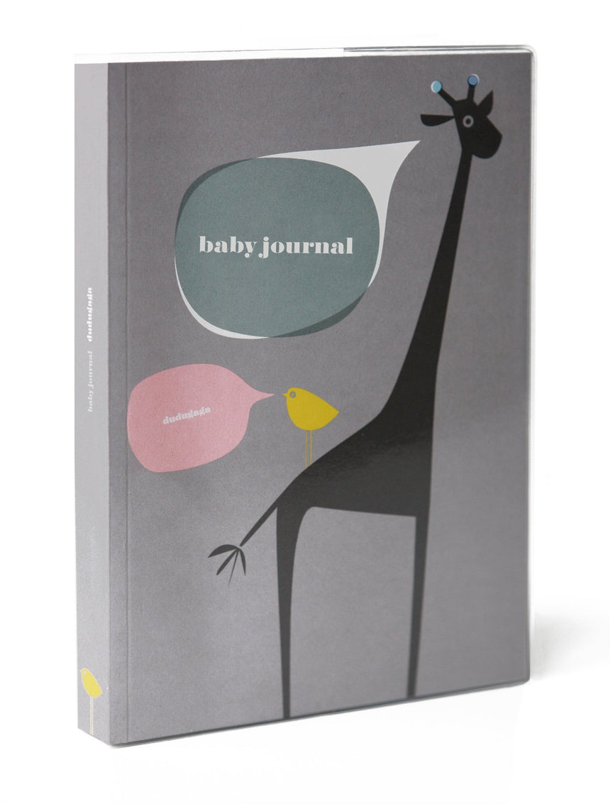 Baby Journal (silber), englisch