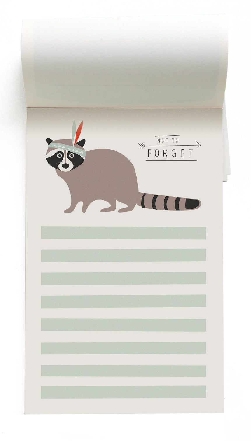 Racoon notepad A6