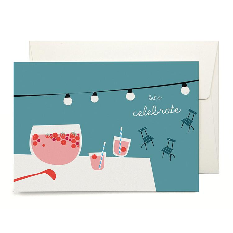 Let's Celebrate greeting card