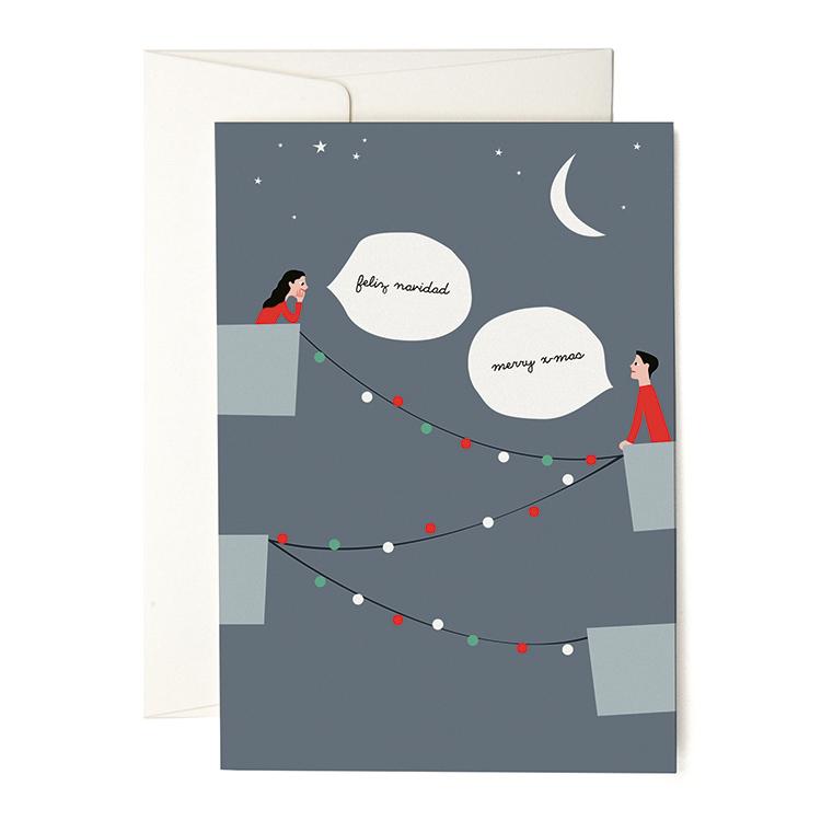 Balcony Wishes greeting card