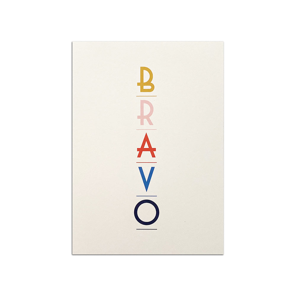 Bravo Postcard