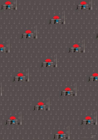 I love you wrapping paper