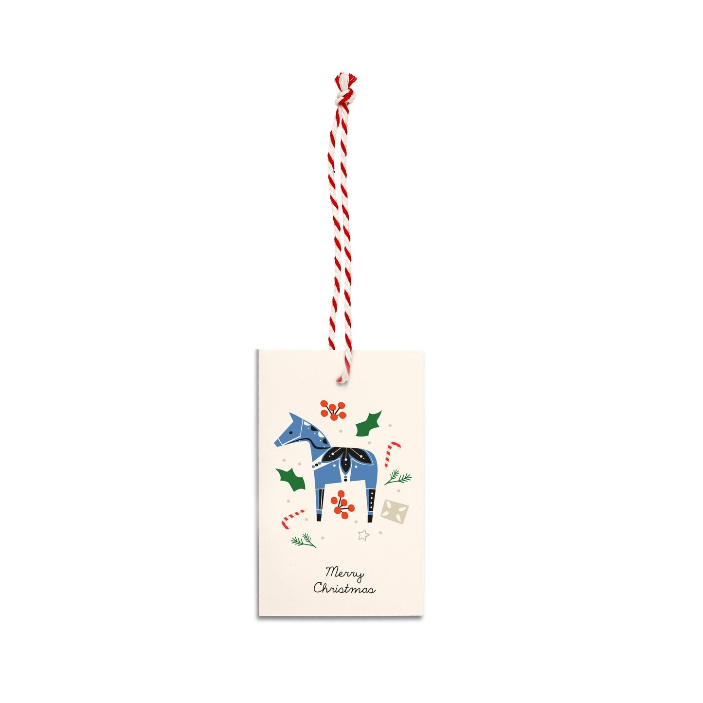 Dala Horse Anhänger Set (3 Stück)