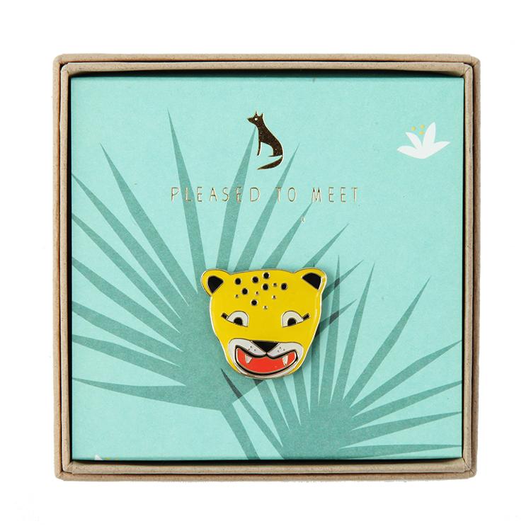 Leopard pin