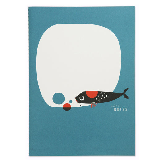 Happy Notes Notebook A5, blank