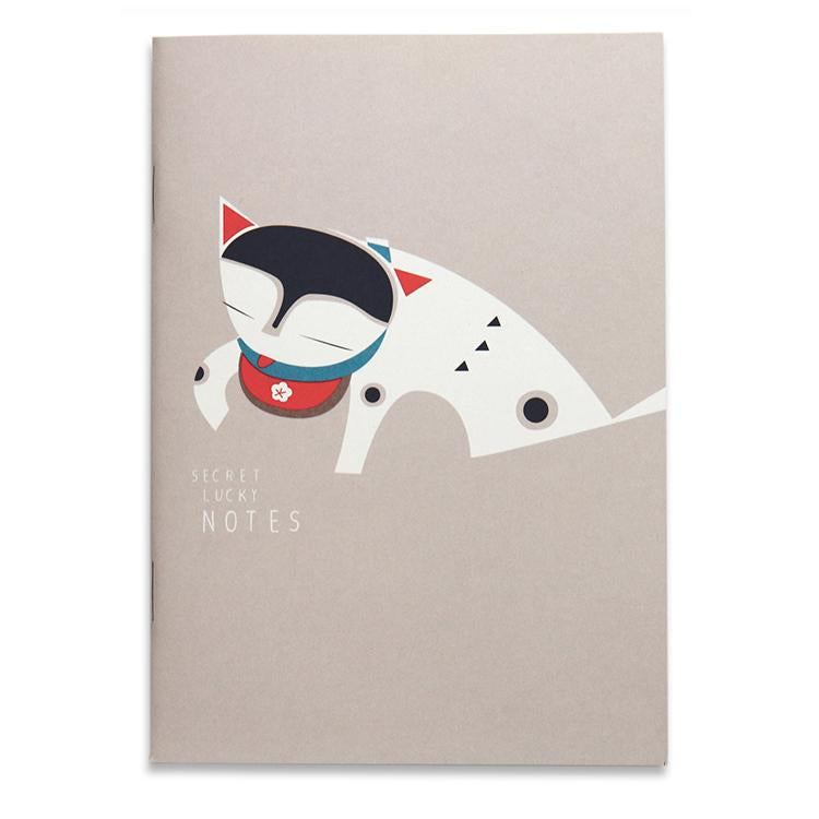 Secret Lucky Notes notebook A6, blank