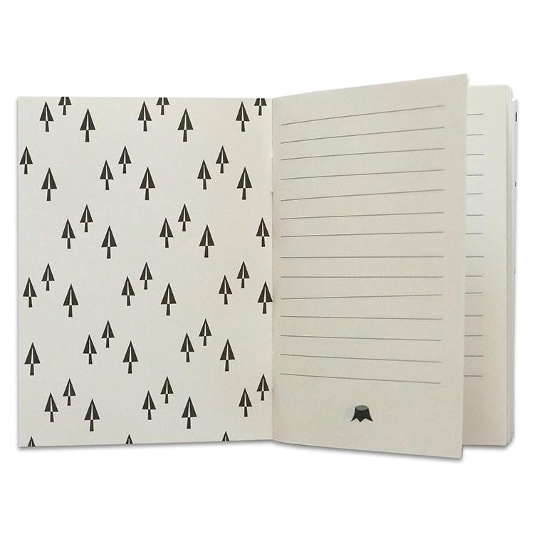 Wild Man's Thoughts Notebook A6, ruled