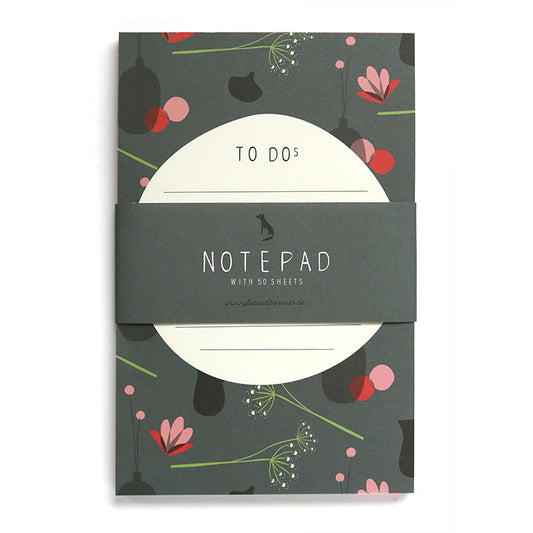 Flowerpots Notizblock A6