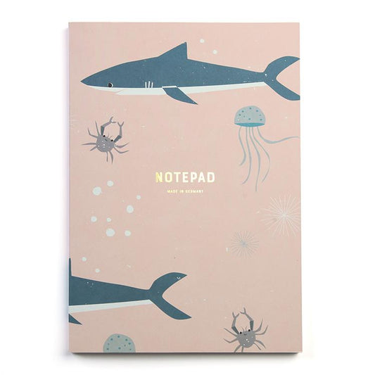 Sharks Notizblock A5