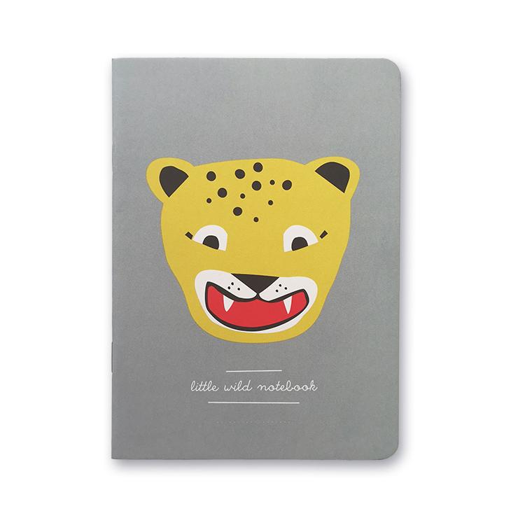 Leopard Notizheft A6, blanko