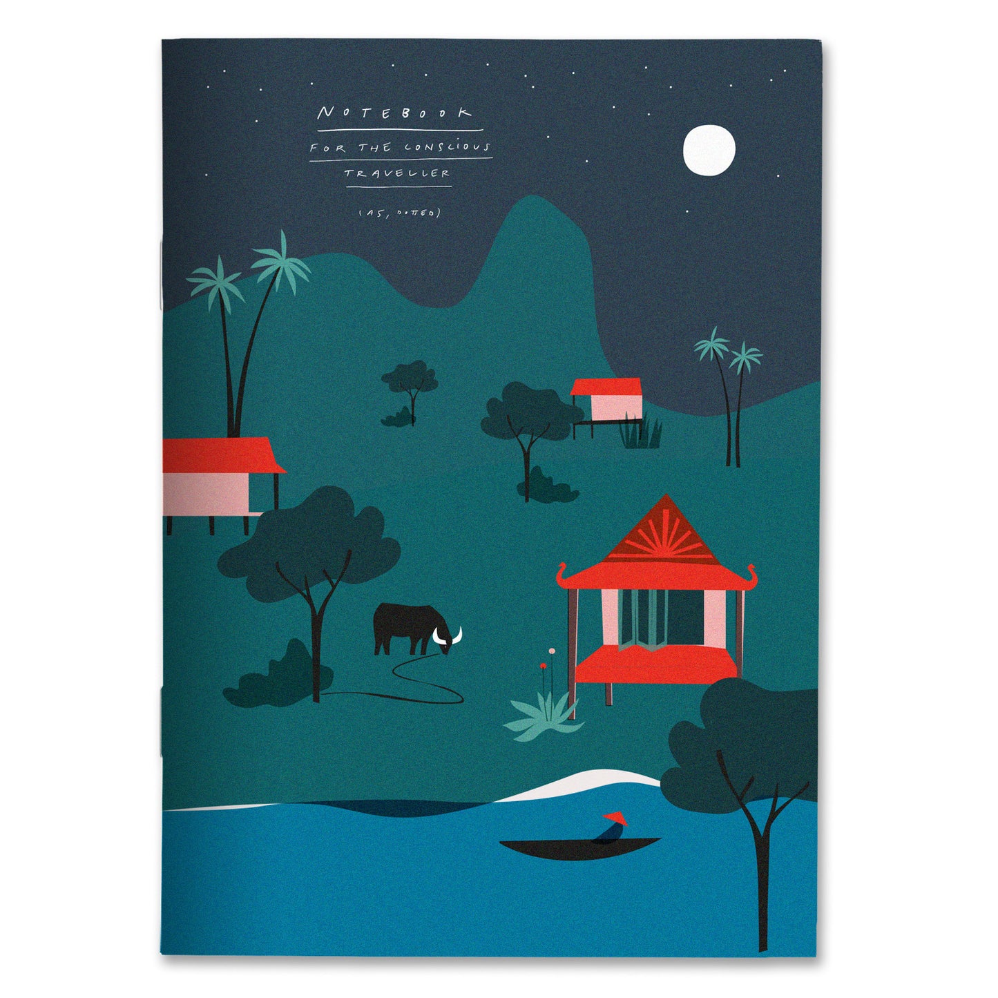 Notizheft, Khao Sok, A5, gepunktet