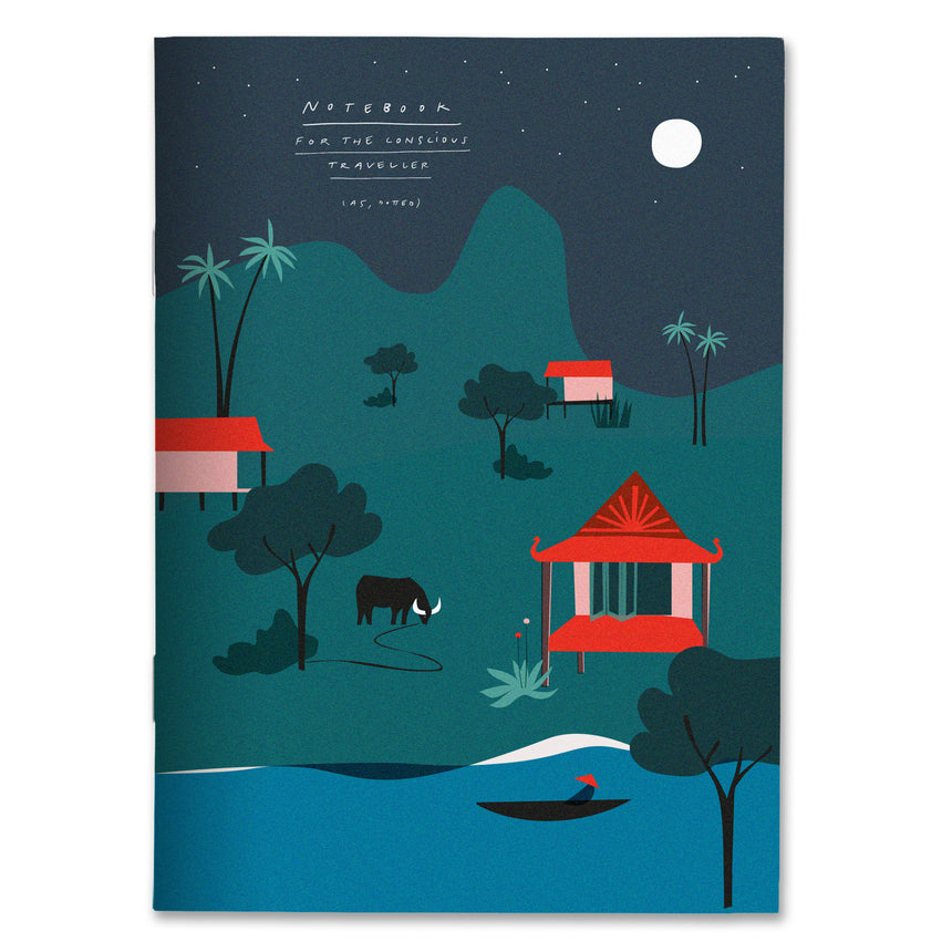 Notizheft, Khao Sok, A5, gepunktet