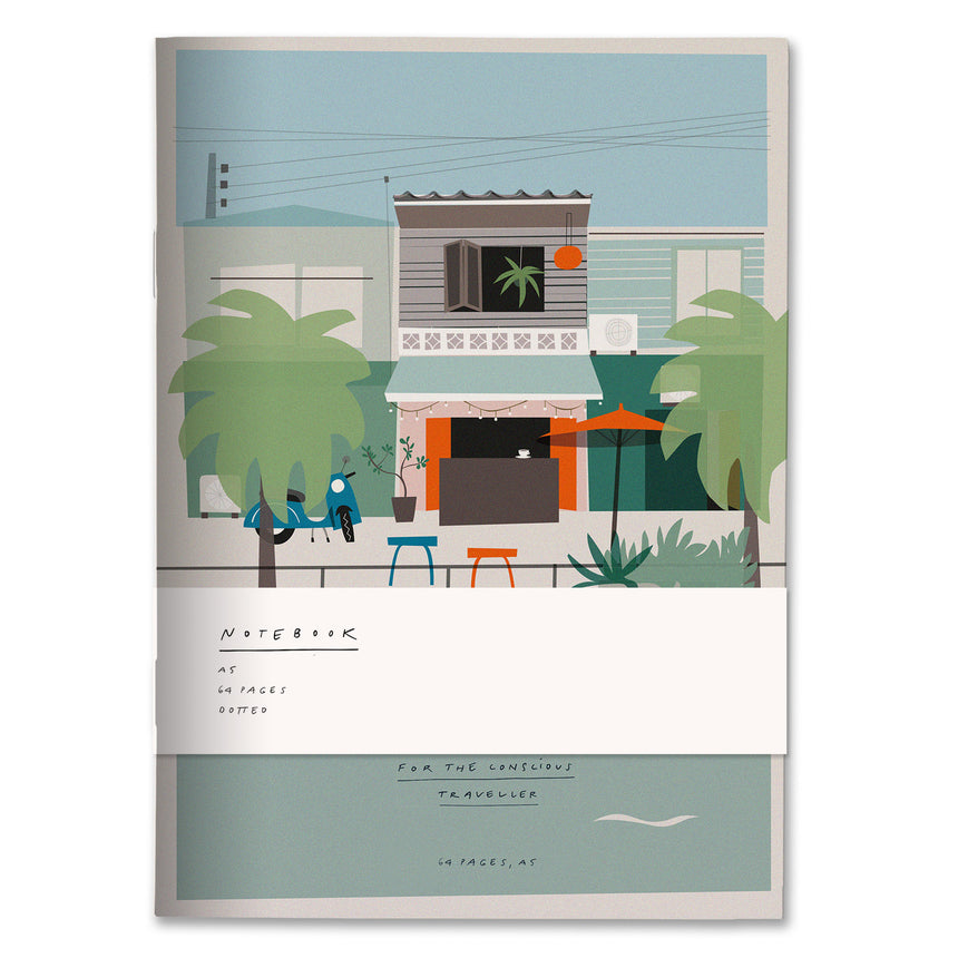 Notizheft Bangkok, A5, gepunktet