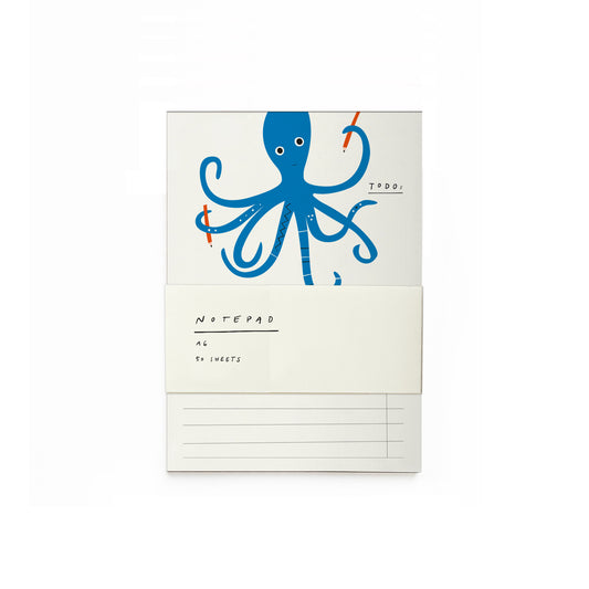 Octopus Notizblock, A6