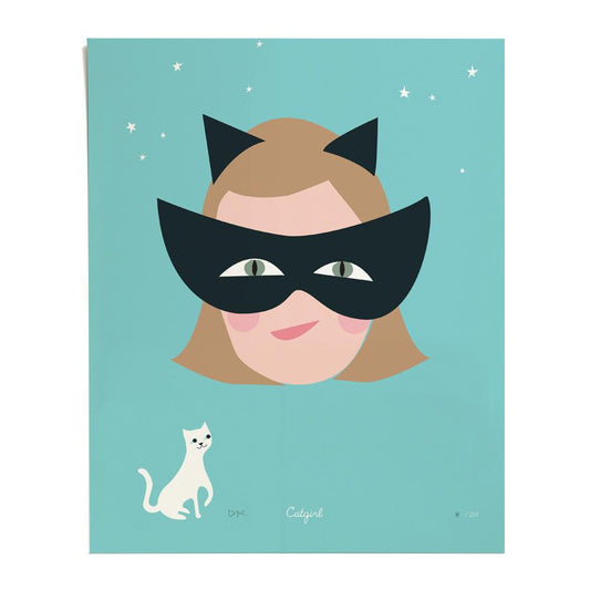 Cat Girl, Druck, ltd. 250