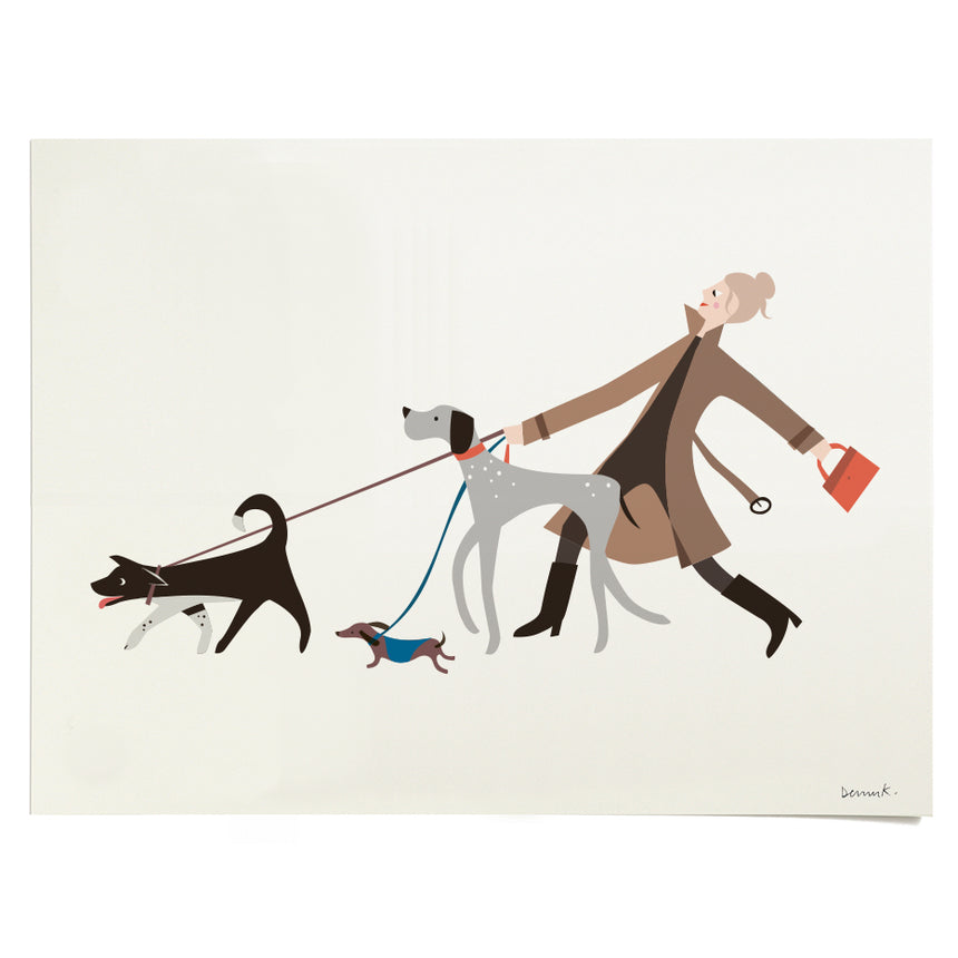 The walk, Galeriedruck (Giclée), limitiert