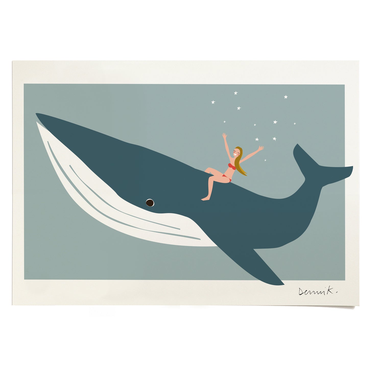 The Ride, Galeriedruck (Giclée), limitierte Edition