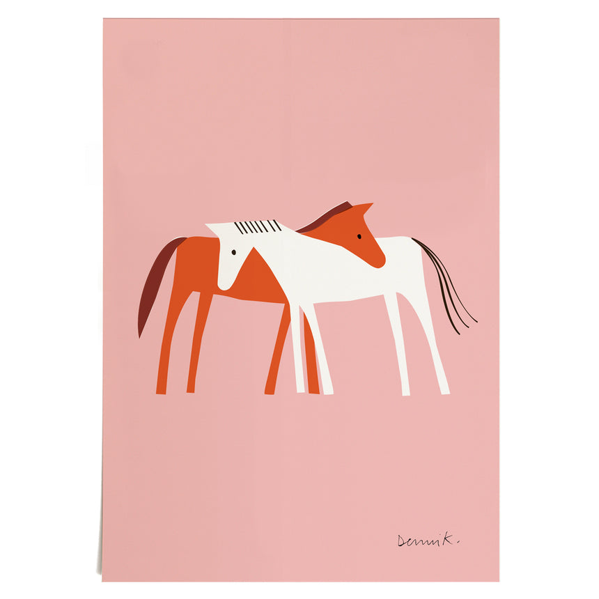 Horses, Galeriedruck (Giclée), limitiert