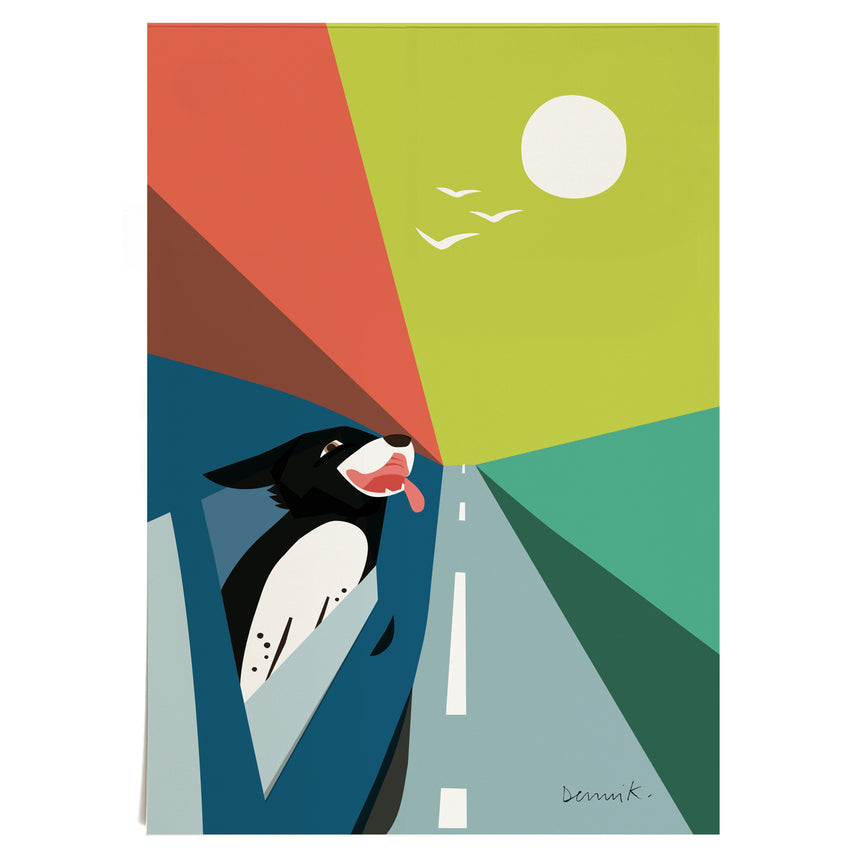 A Dog's Life, Galeriedruck (Giclée), limitiert