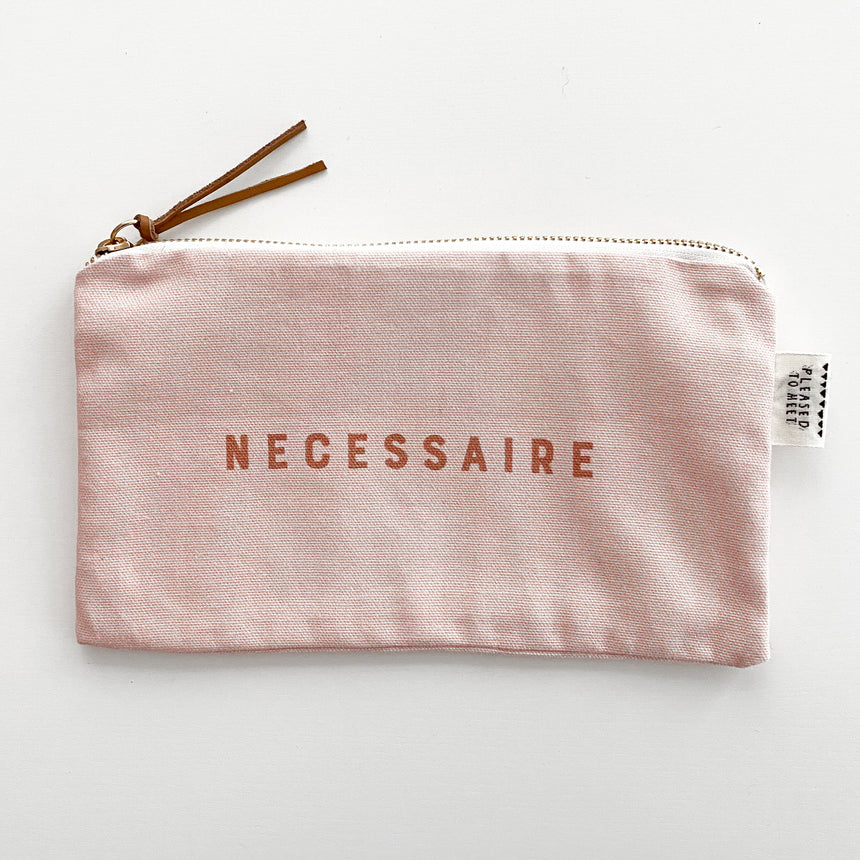 COLOURS Necessaire Large Purse, pink