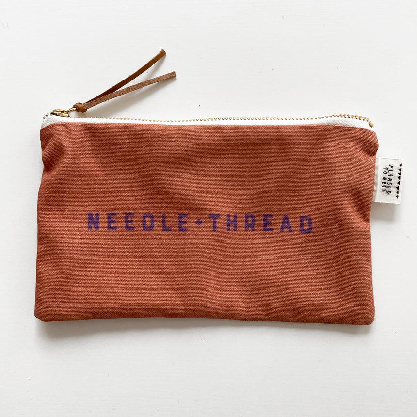 COLOURS Needle + Thread Large Purse