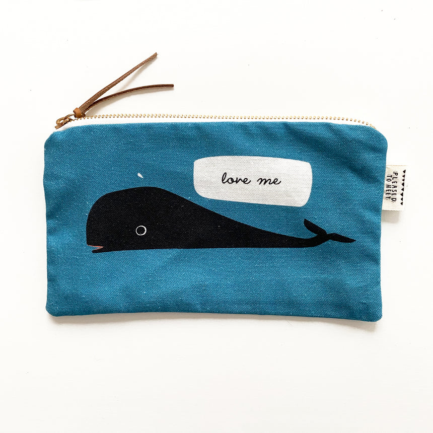 Whale Large Purse