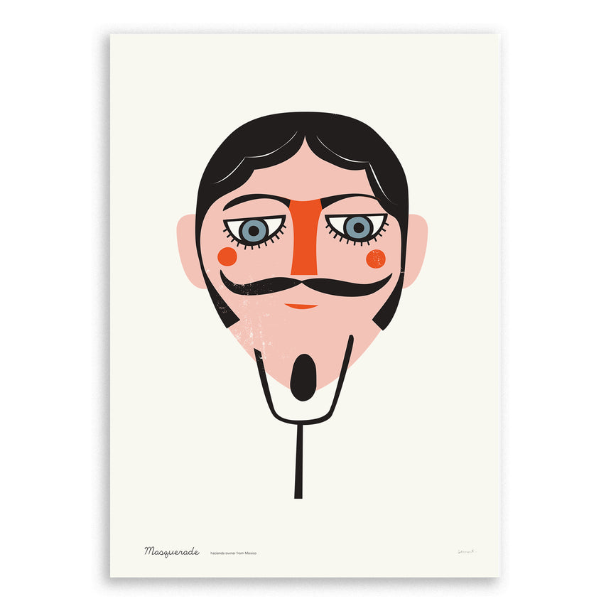 Masquerade: Mexico, gallery printing, ltd. 100