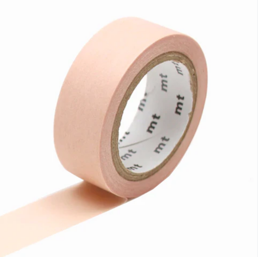 Masking Tape - mt pastel orange, 155mm breit, 7m lang