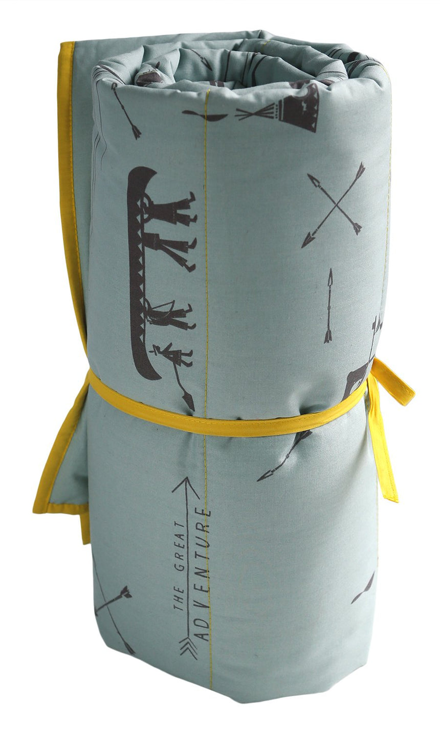 The Great Adventure Tagesdecke, teal, M