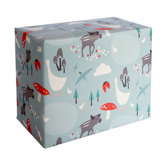 Little Friends wrapping paper