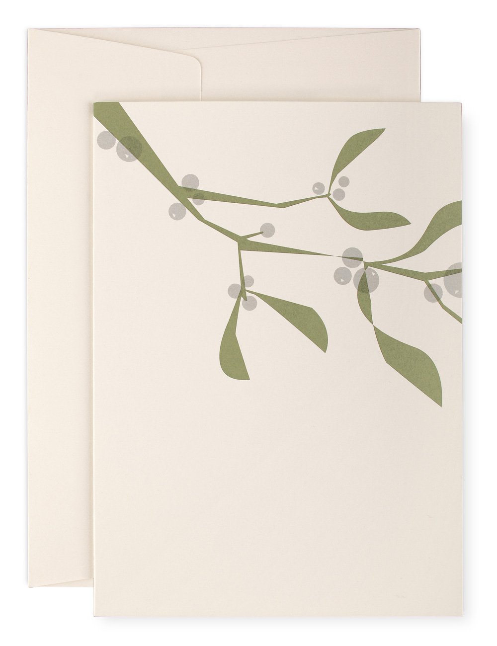 Mistle Toe greeting card
