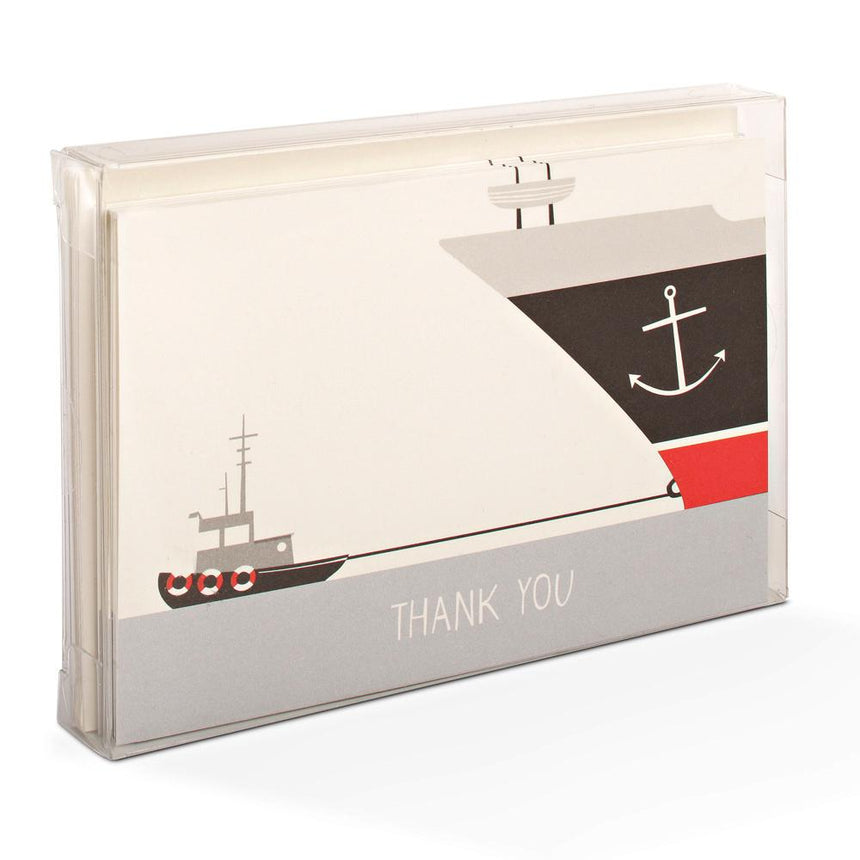 Thank You Boat, box with 6 cards