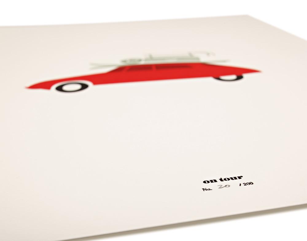 On Tour, Letterpress Print, ltd. 200