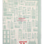 Townhouses Notizheft A6, blanko