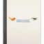 Flying birds notebook A6, blank