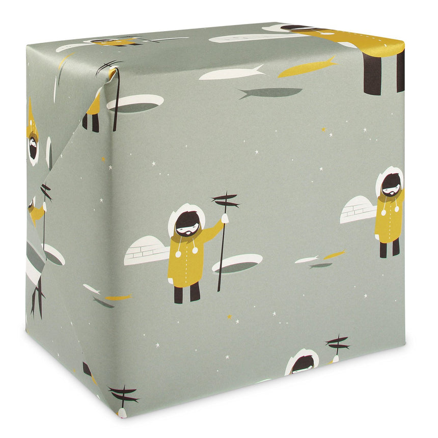 A good catch wrapping paper