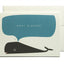 Happy Birthday Whale greeting card