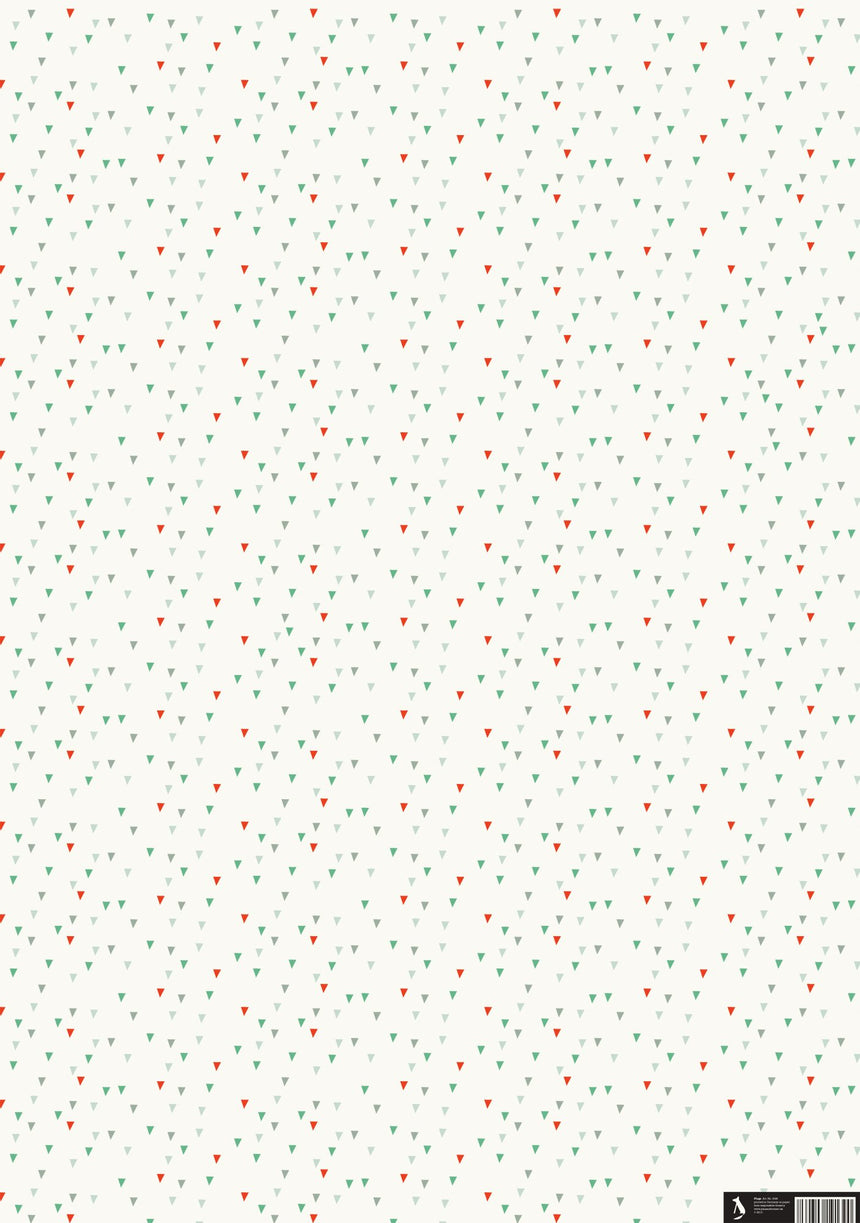 Flags wrapping paper