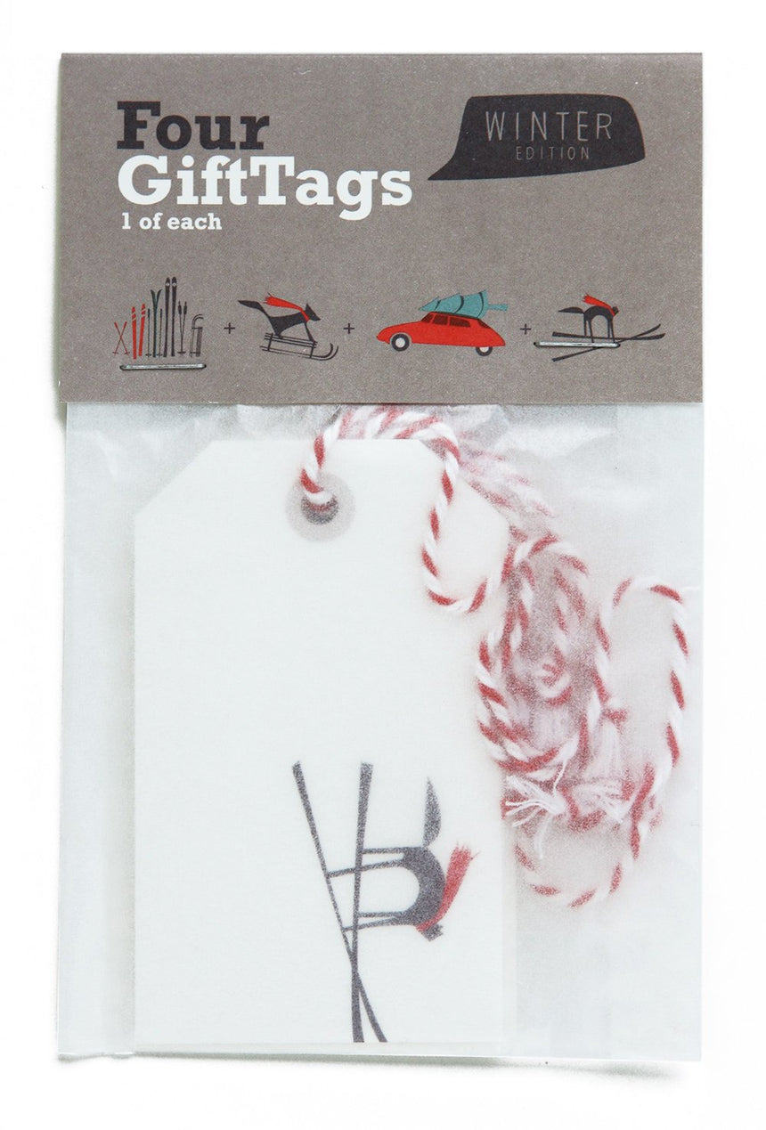 Winter Edition, 4 Geschenkanhänger