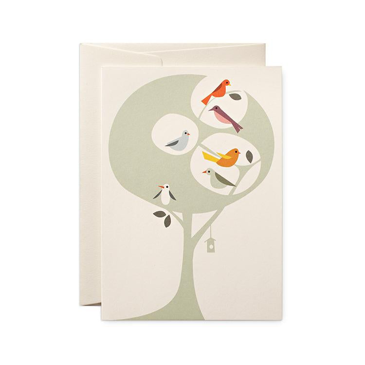 Tree of Birds greeting card