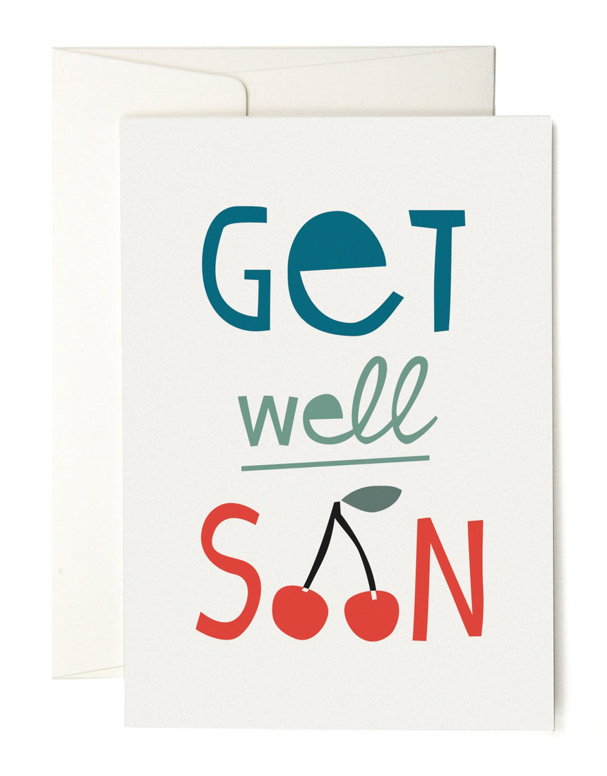 Get Well Soon greeting card