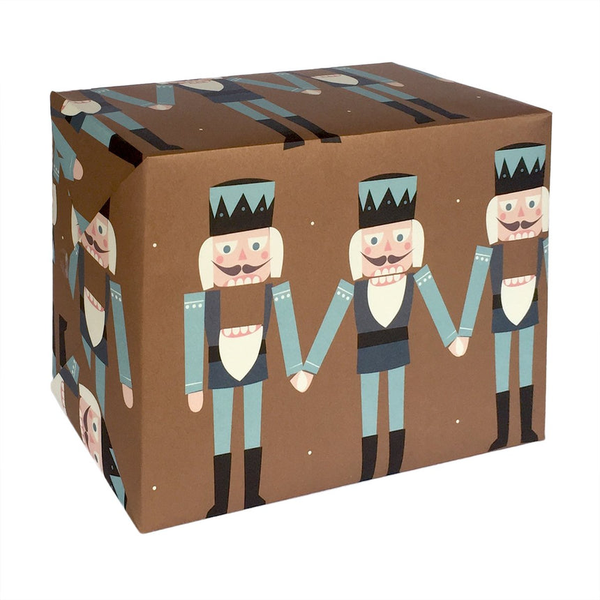 Nutcracker wrapping paper