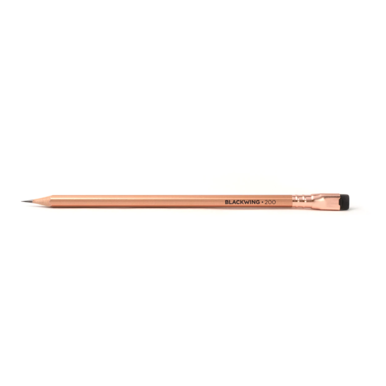 Blackwing Volumes 200 - The Coffeehouse Pencil (Limited Edition), 12 Bleistifte mit Radierer