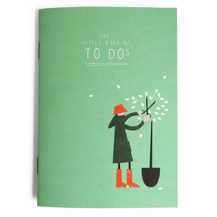 The little book of to do's notebook A6, labeled