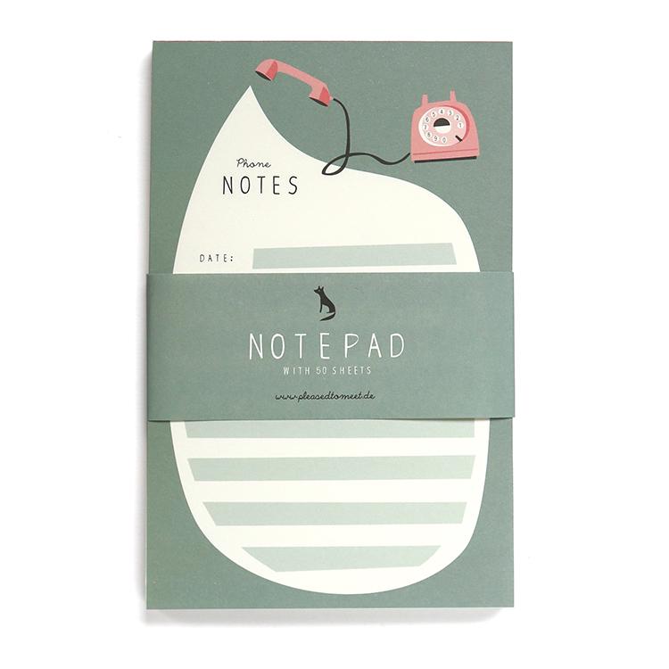 Phone notepad A6